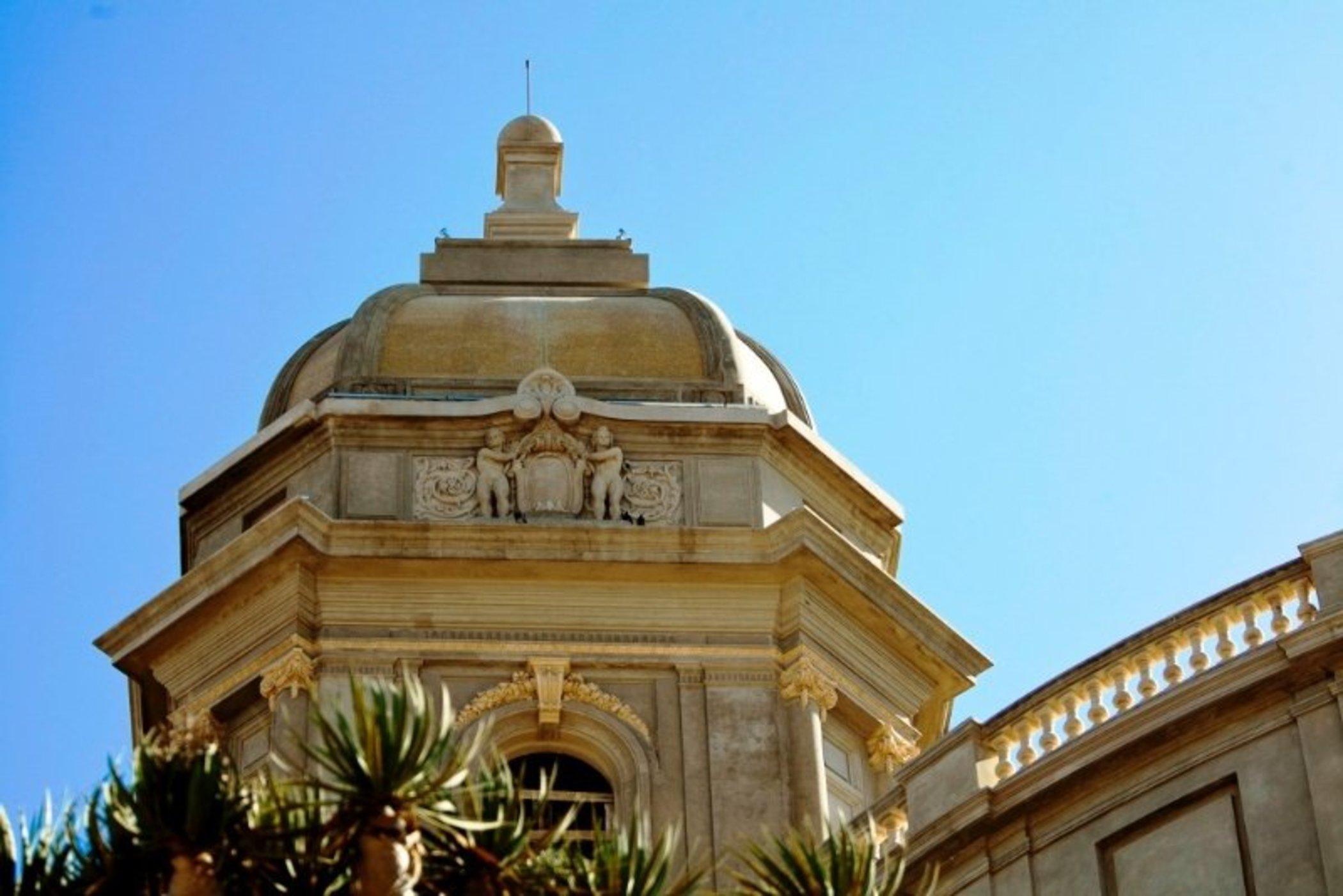 Sofitel Montevideo Casino Carrasco & Spa Dış mekan fotoğraf The dome of the church