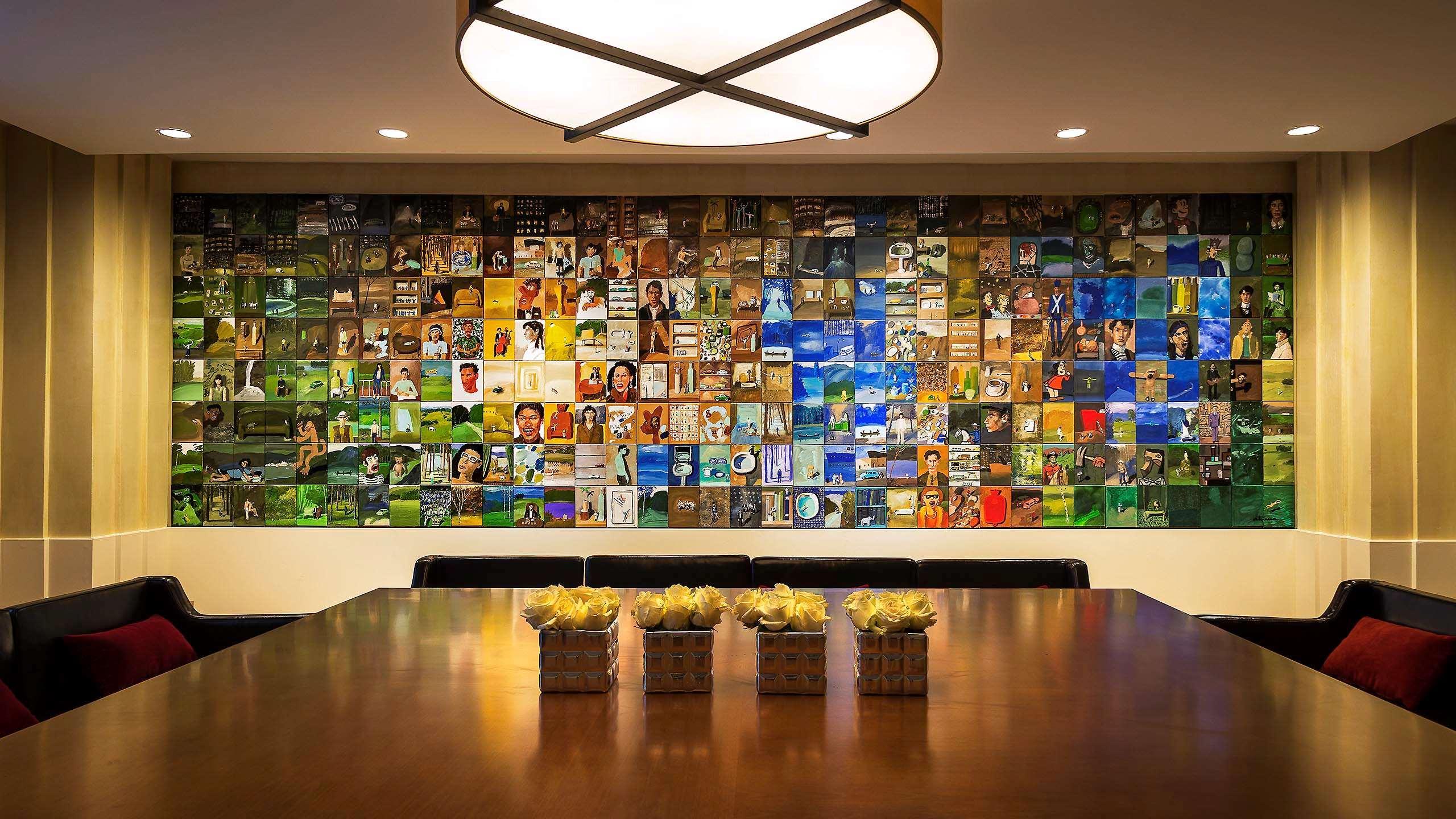 Sofitel Montevideo Casino Carrasco & Spa Dış mekan fotoğraf The Wall of Fame at the headquarters of the National Basketball Players Association