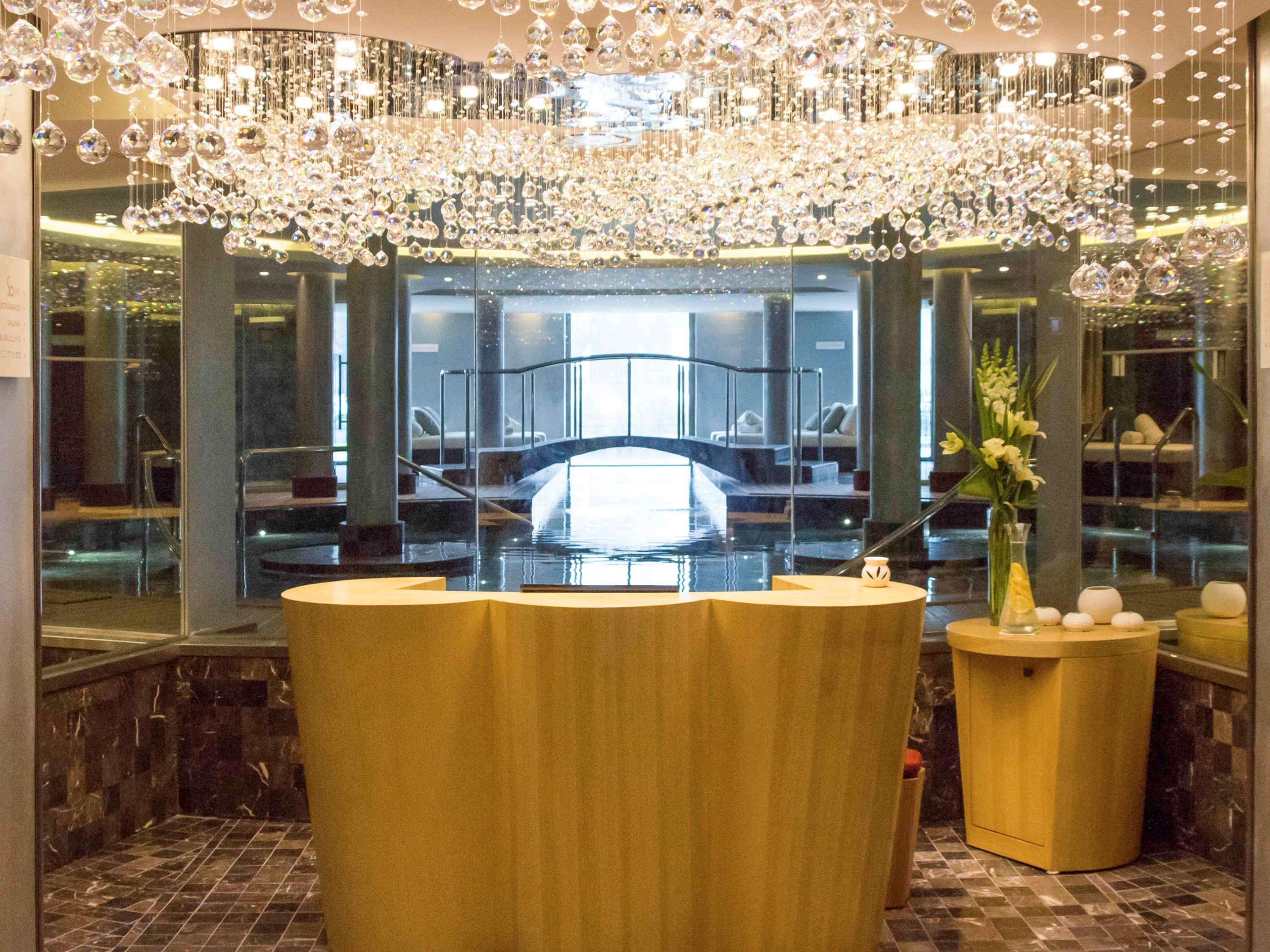 Sofitel Montevideo Casino Carrasco & Spa Dış mekan fotoğraf The lobby of the hotel