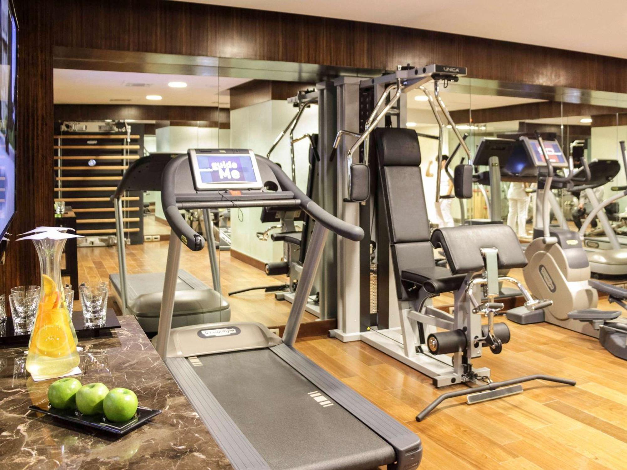 Sofitel Montevideo Casino Carrasco & Spa Dış mekan fotoğraf The gym at the hotel