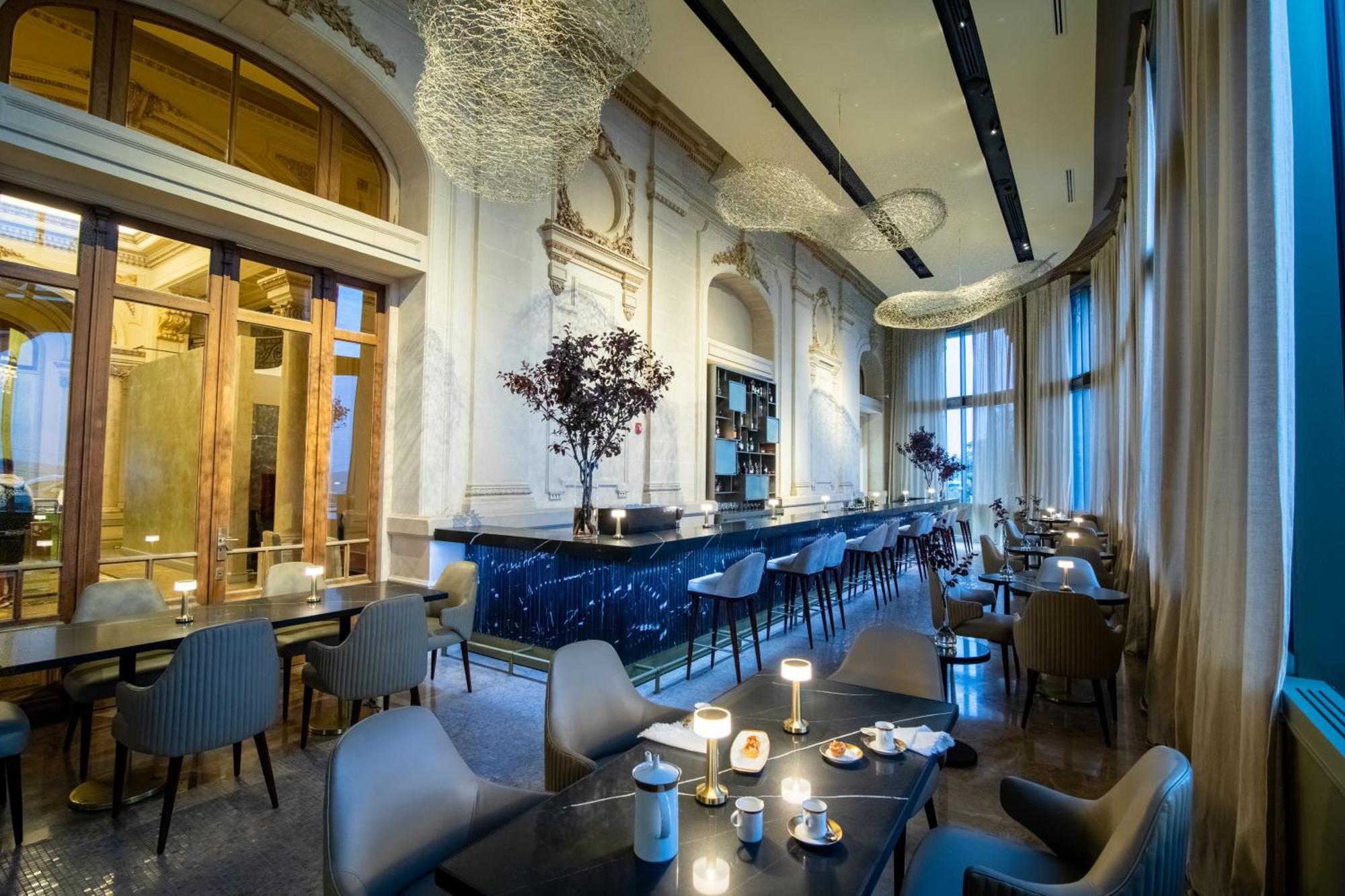 Sofitel Montevideo Casino Carrasco & Spa Dış mekan fotoğraf The interior of the restaurant